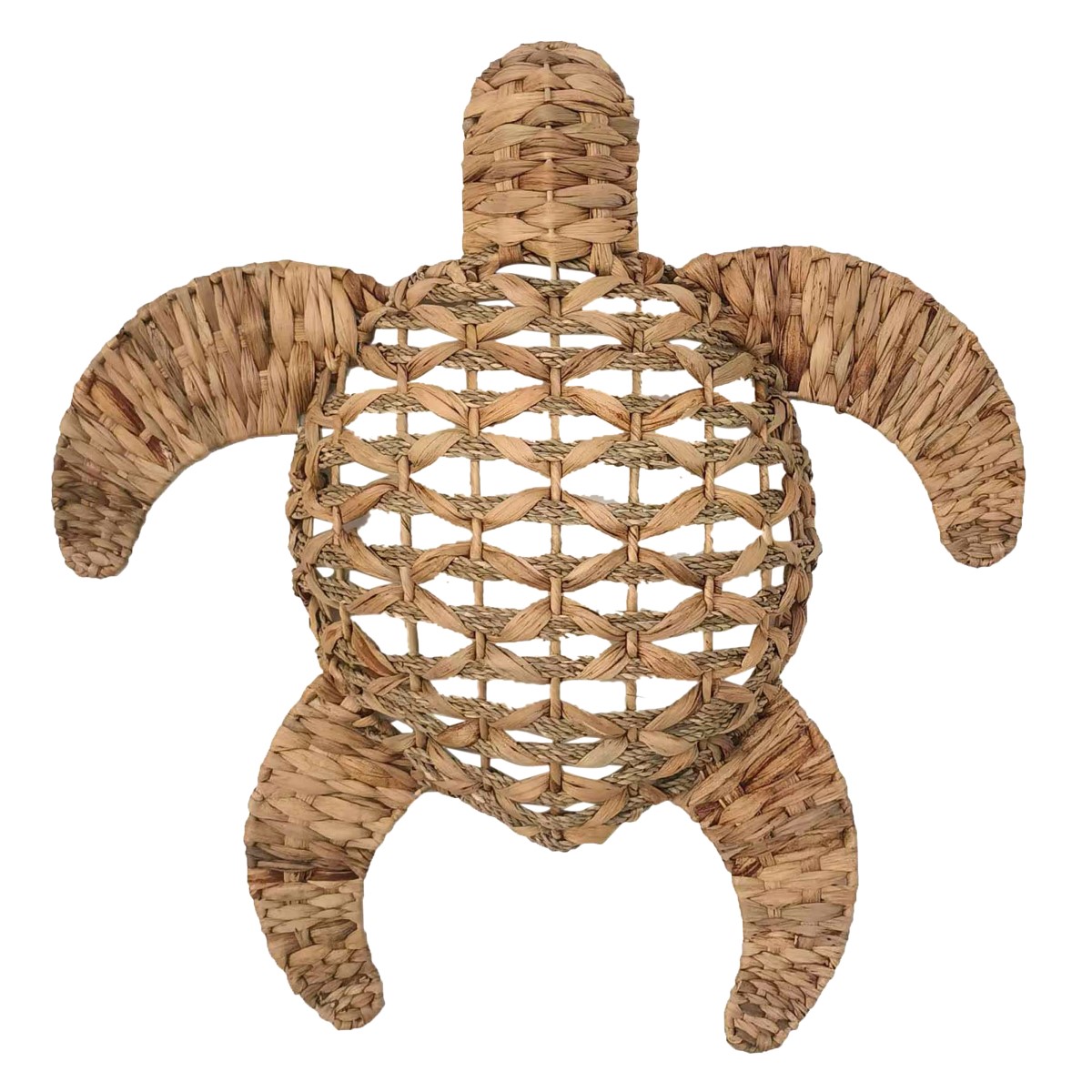 Tartaruga da parete in giacinto d’acqua – grande